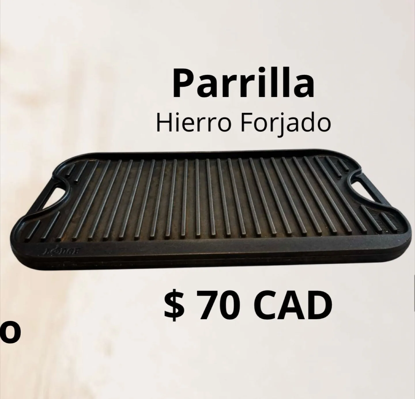 Lodge Cast Iron Grill Pan thumbnail