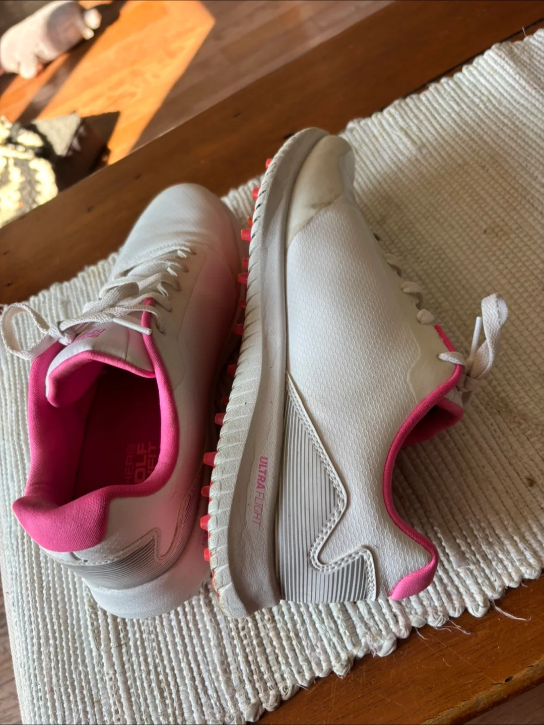Skechers GO GOLF Arch Fit White/Pink - Women's 7.5 image indicator(6)