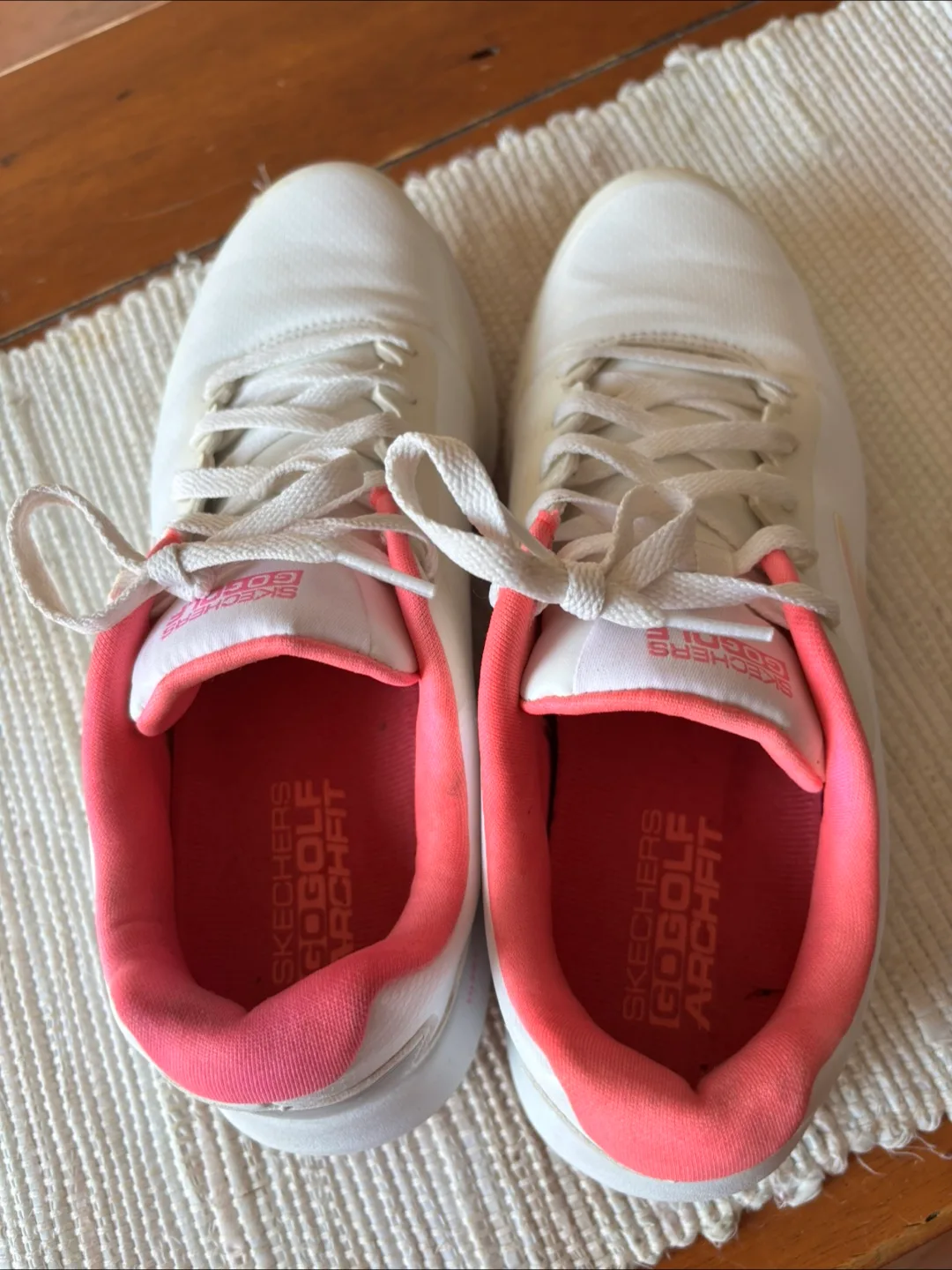 Skechers GO GOLF Arch Fit White/Pink - Women's 7.5 image indicator(5)