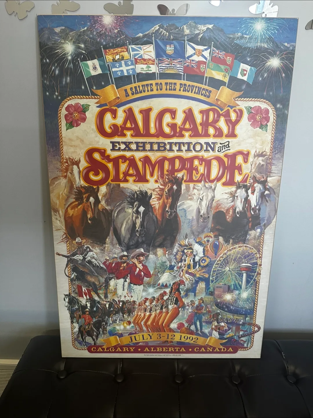 Calgary stampede 1992 frame poster thumbnail