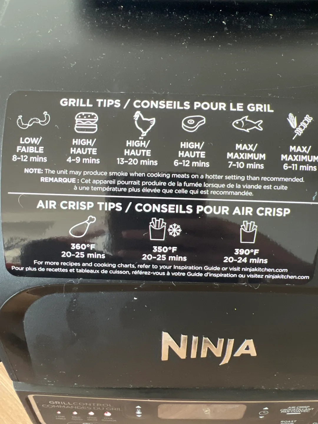 Ninja Foodi Grill image indicator(2)
