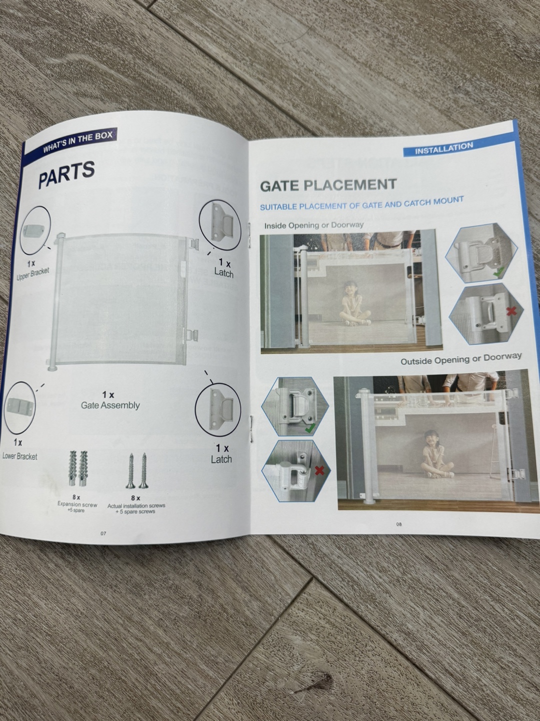 Retractable Baby Gate - 71 in wide - photo 3