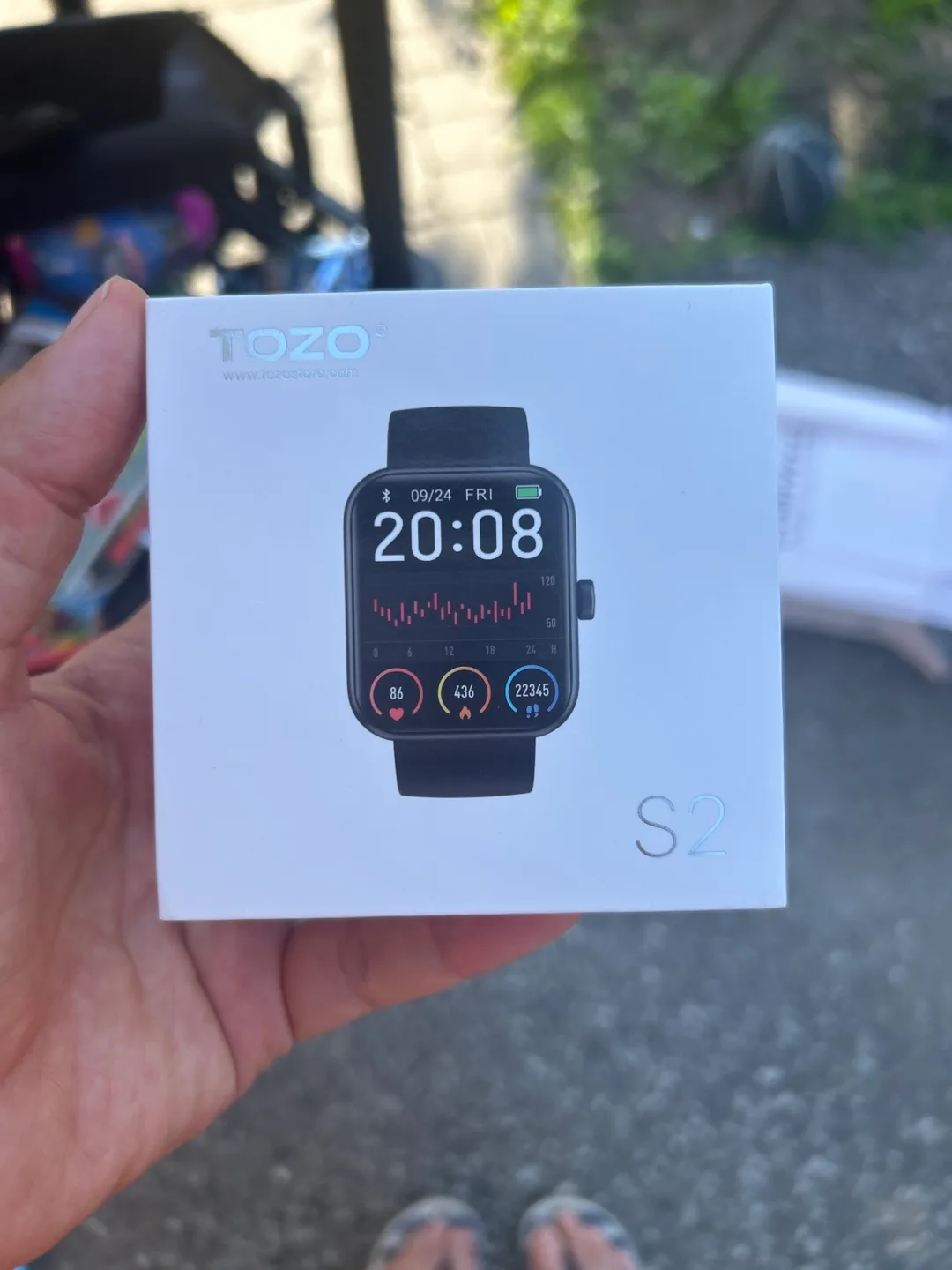 TOZO S2 Smartwatch - Brand New in Box! thumbnail