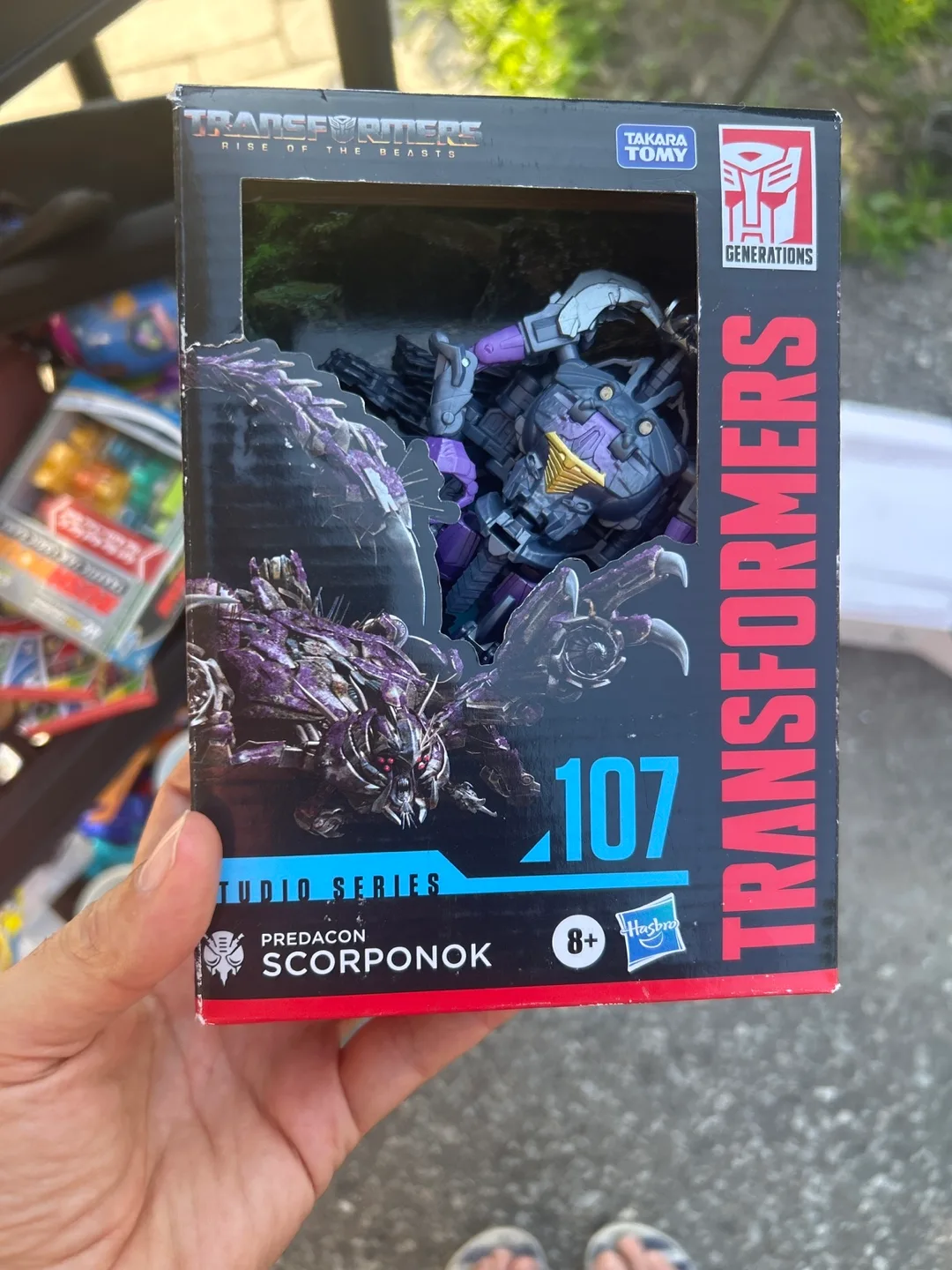Transformers Studio Series 107 Predacon Scorponok thumbnail