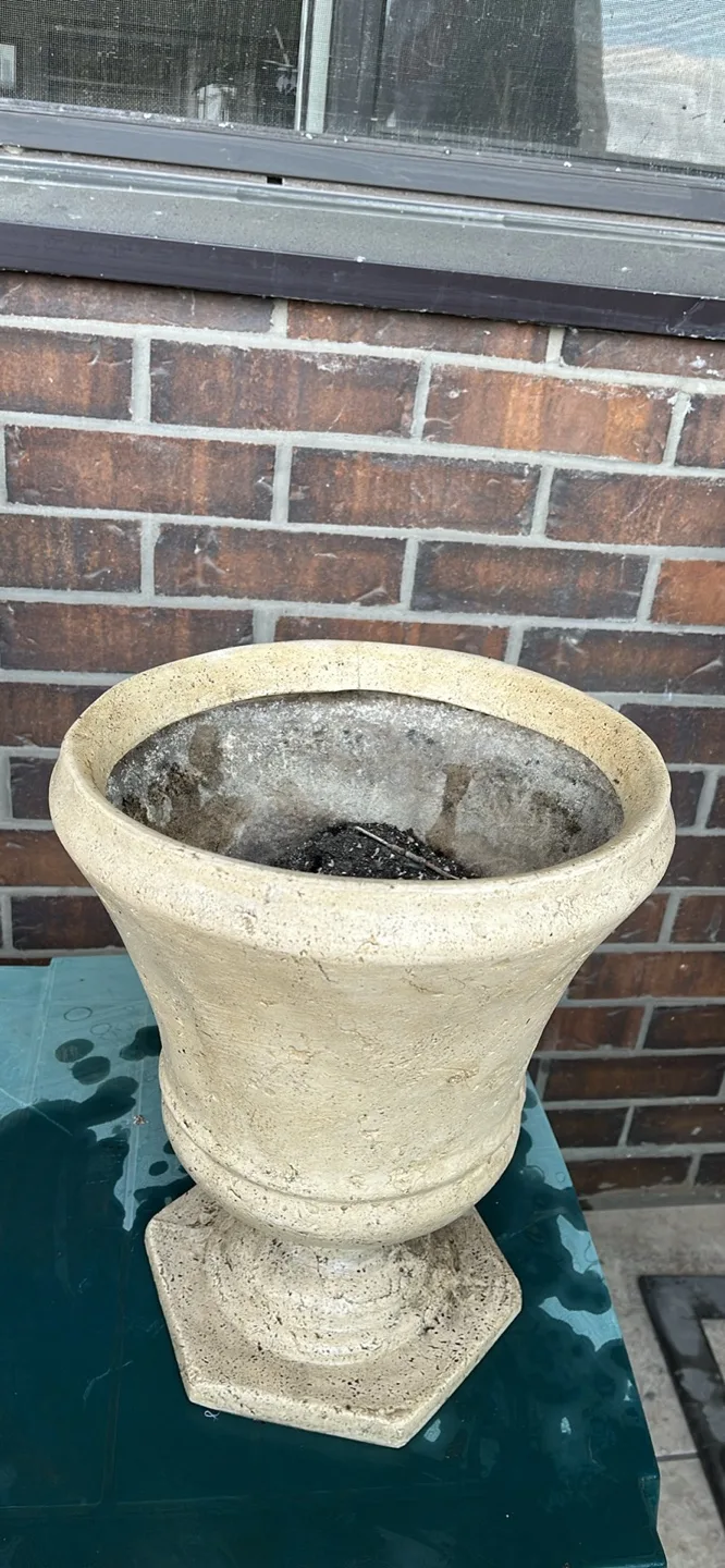 Large beige outdoor/indoor Planter thumbnail