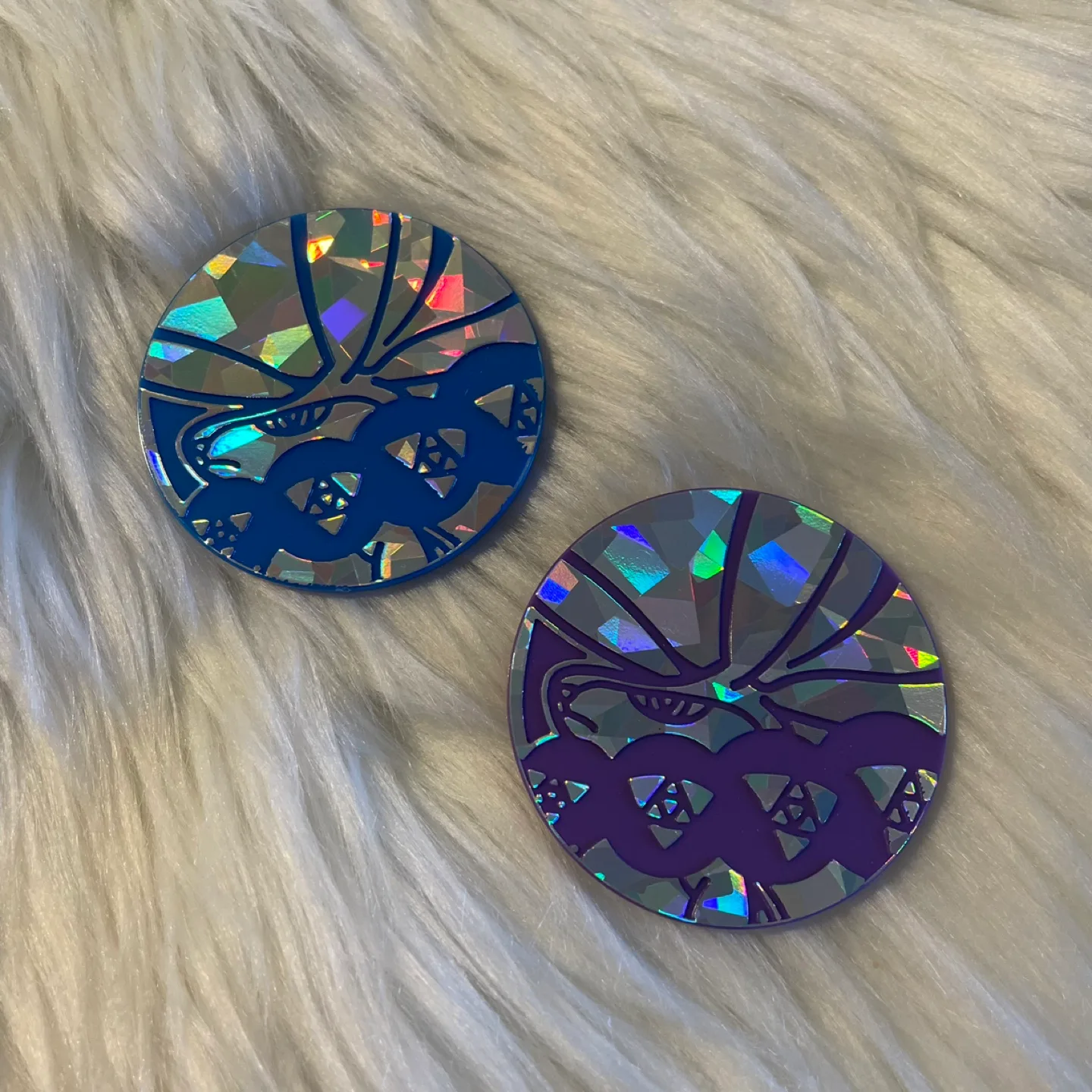 Pokémon Coins - Blue & Purple thumbnail