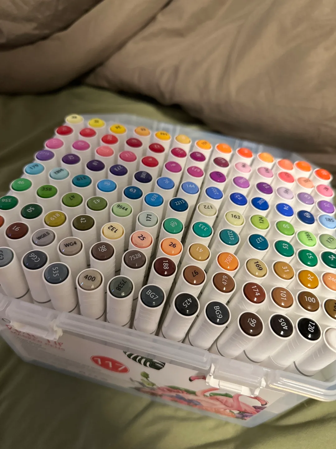 NEW Ohuhu Dual Tip Marker Pens - 117 Colours