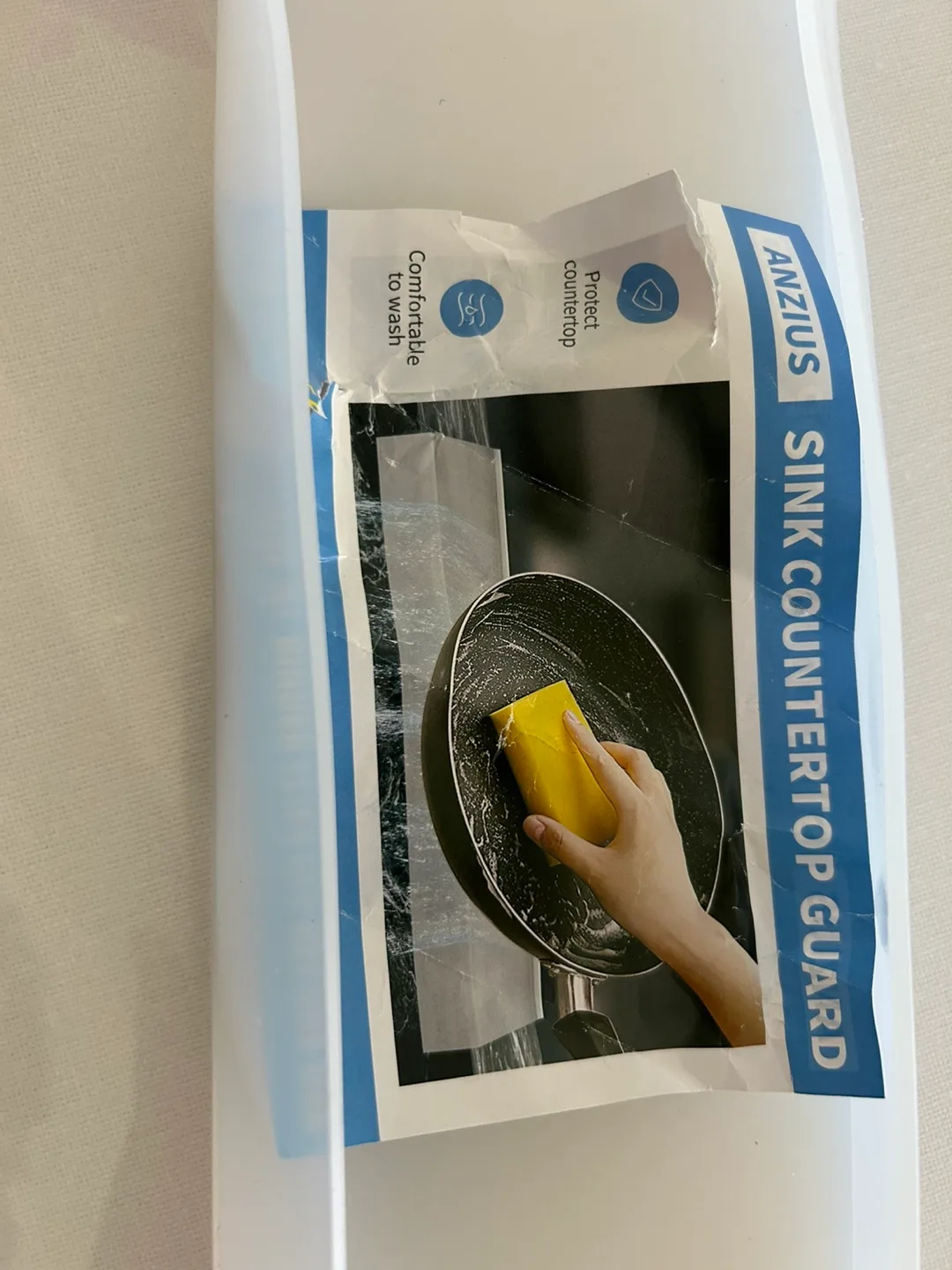 New Anzius Silicone Kitchen Sink Edge Guard thumbnail