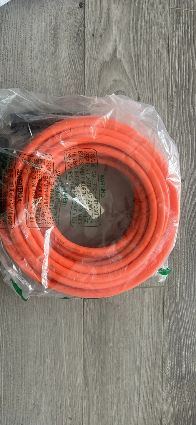 New Orange Pressure Washer Hose thumbnail