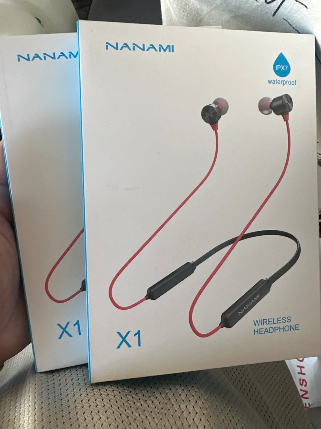 2x NANAMI X1 Wireless Headphones - NEW image indicator(2)
