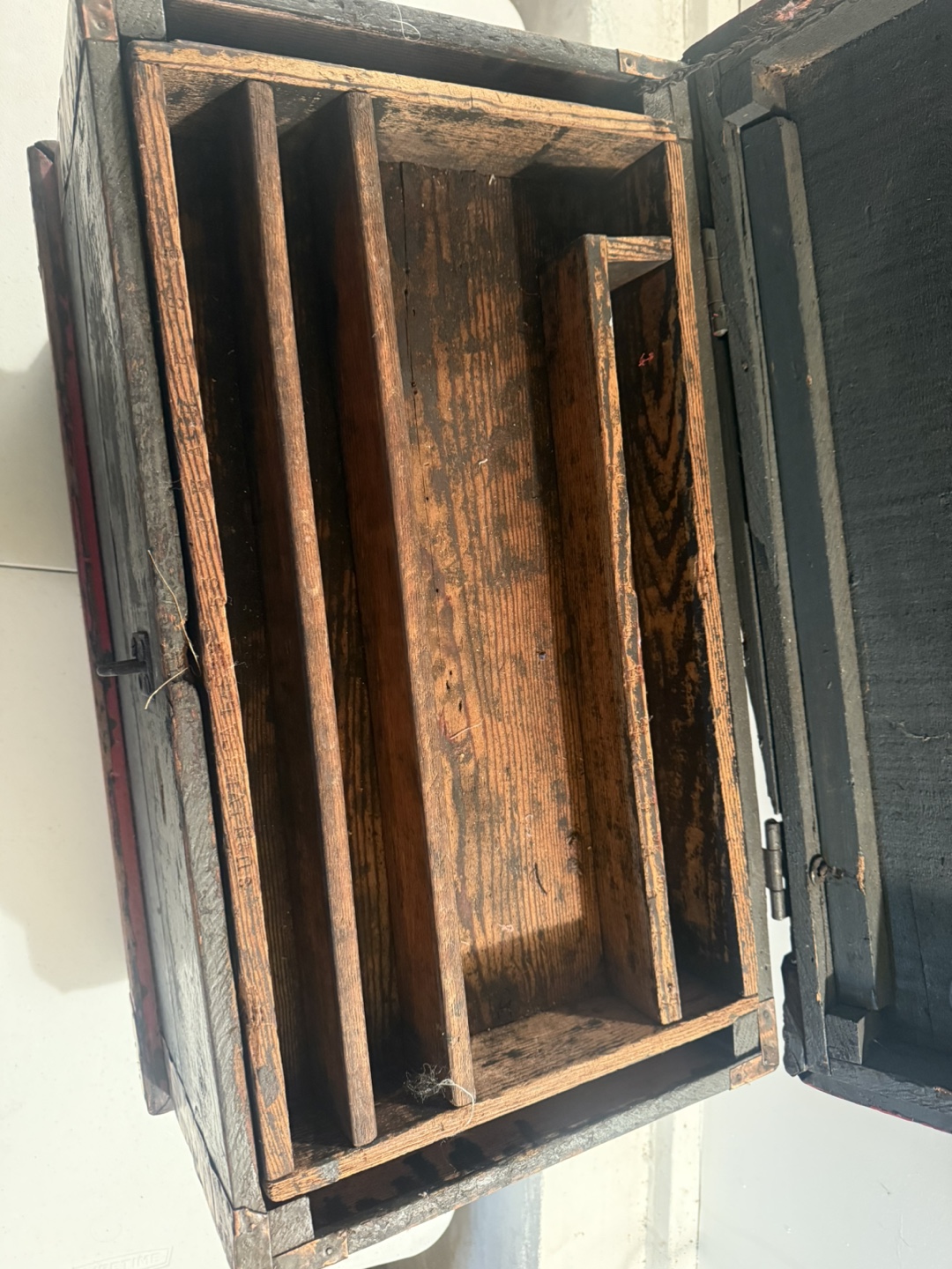 Antique Wooden Chest - photo 4