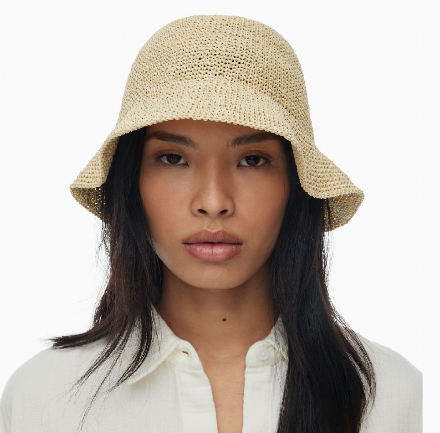 Babaton Woven Bucket Hat - Size S/M - photo 3