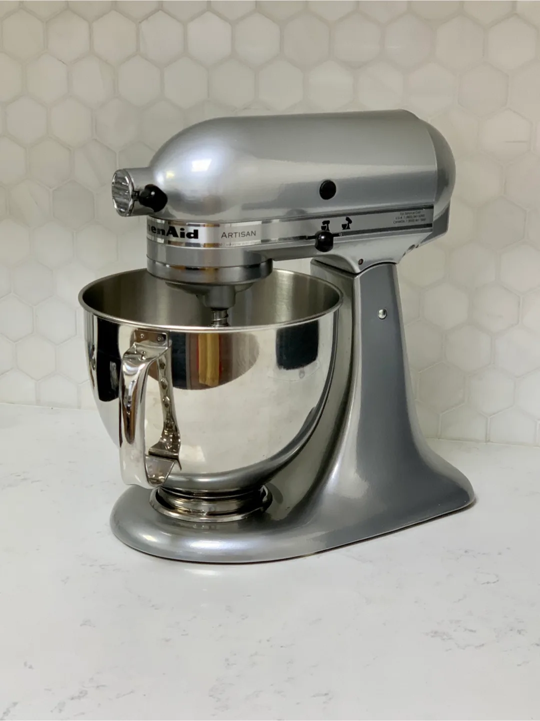 KitchenAid Artisan 5-Quart 325 watt Tilt-Head Stand Mixer thumbnail