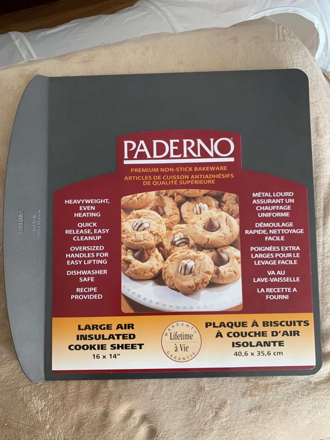 Paderno Cookie Sheet 16x14 in