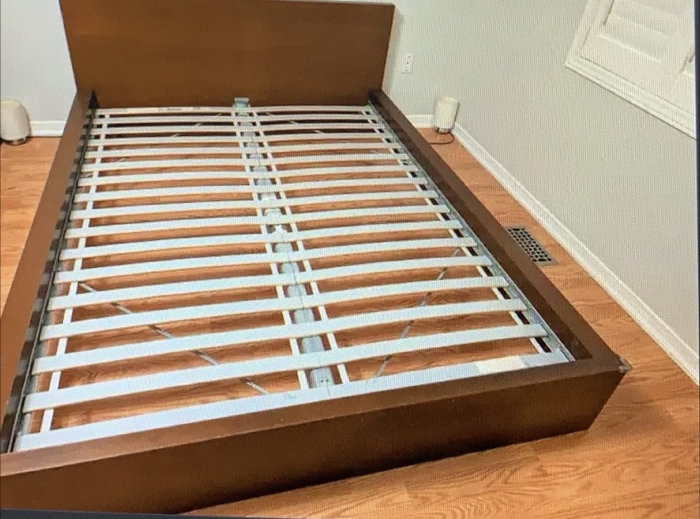 Queen Size Bed Frame - Brown