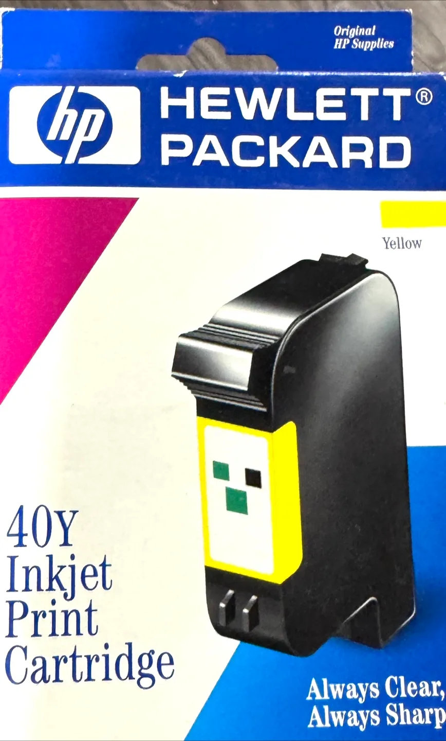 HP 40Y Inkjet Print Cartridge - Yellow thumbnail