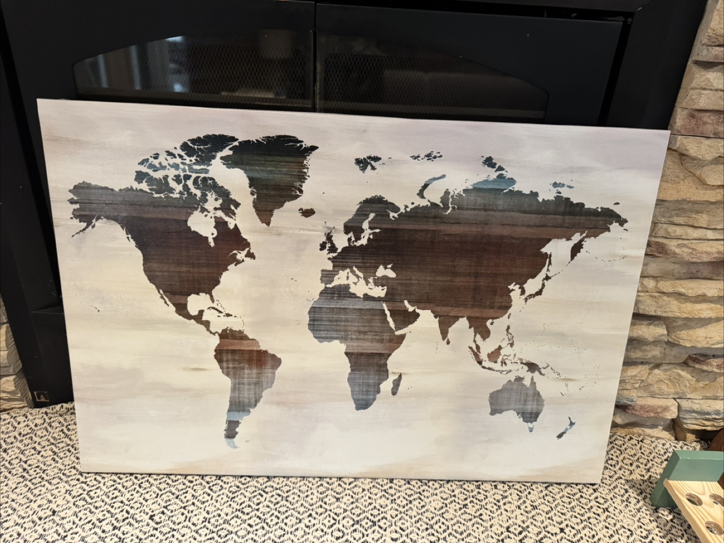 World Map Wall Art