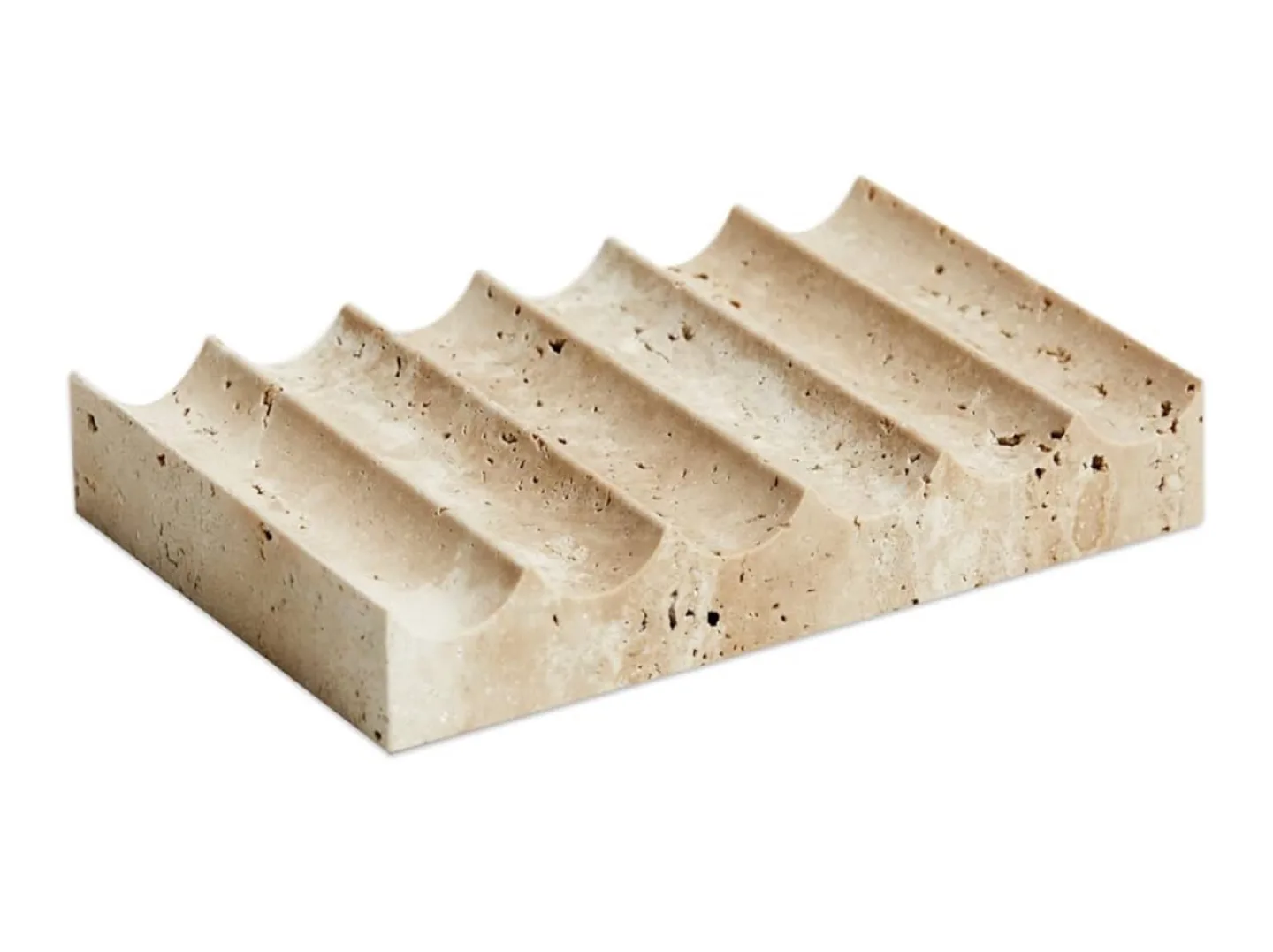 Phinilux Travertine Soap Dish - New in Box! thumbnail