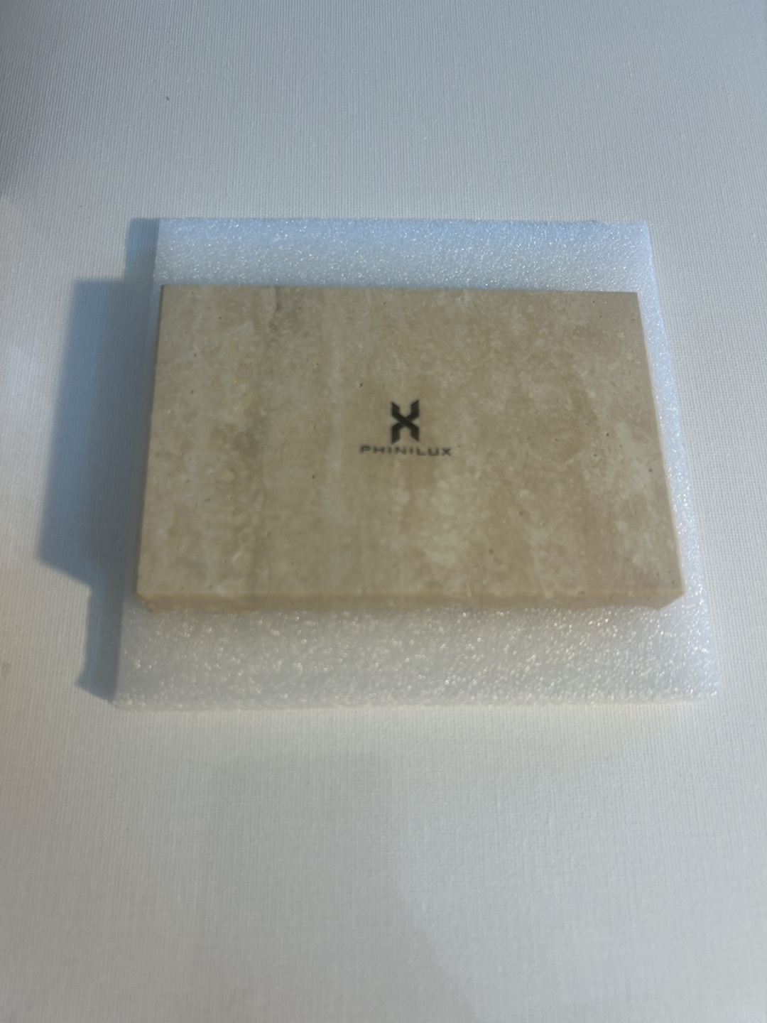 Phinilux Travertine Soap Dish - New in Box! - photo 5