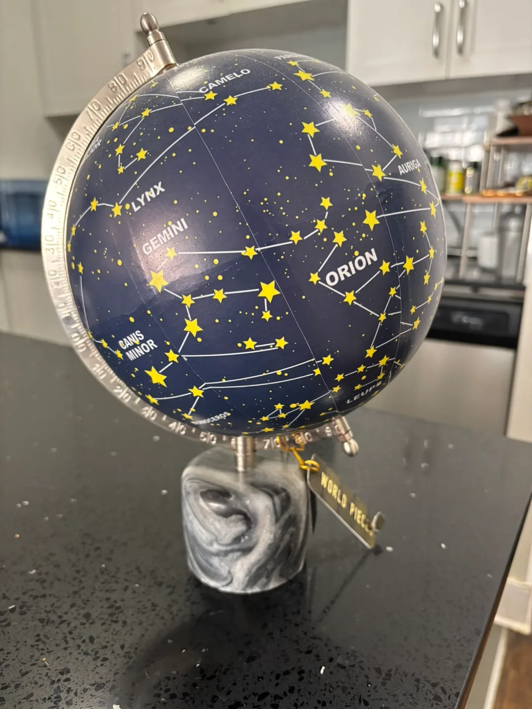 Home Essentials & Beyond - Astro Globe with Marble Base image indicator(3)