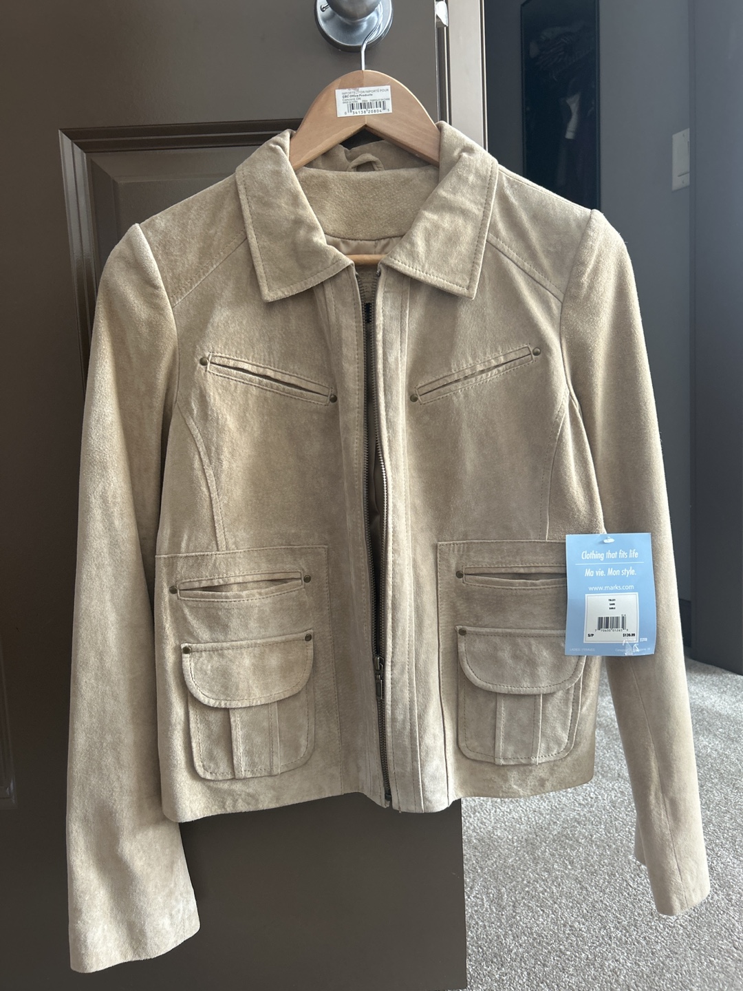 Mark's Leather Jacket - Size S