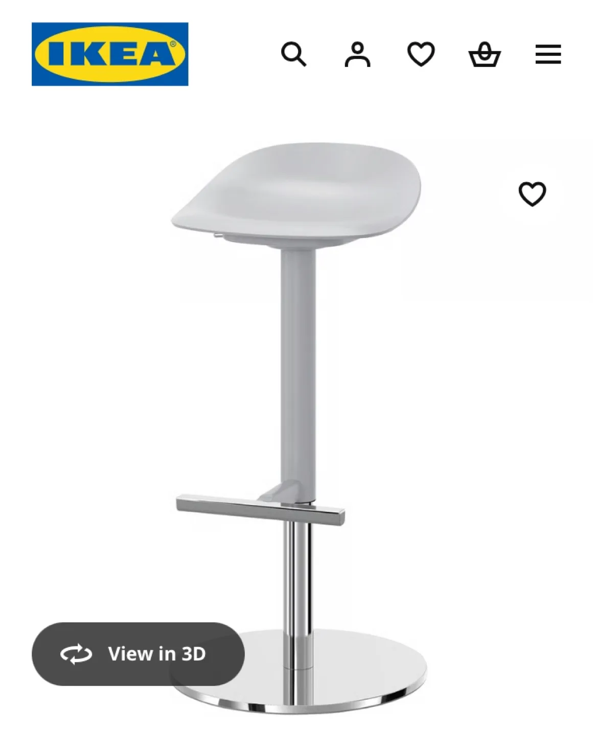 Best condition‼️Gray IKEA JANINGE Bar Stools – $70 Each thumbnail