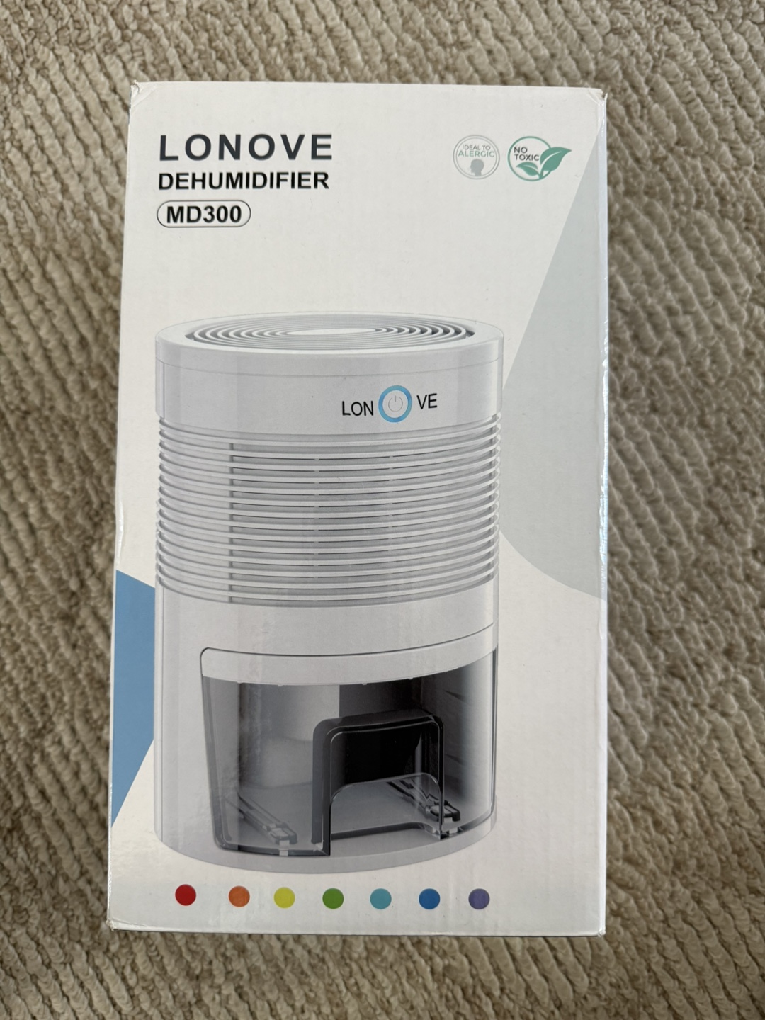 LONOVE MD300 Dehumidifier - Like New!