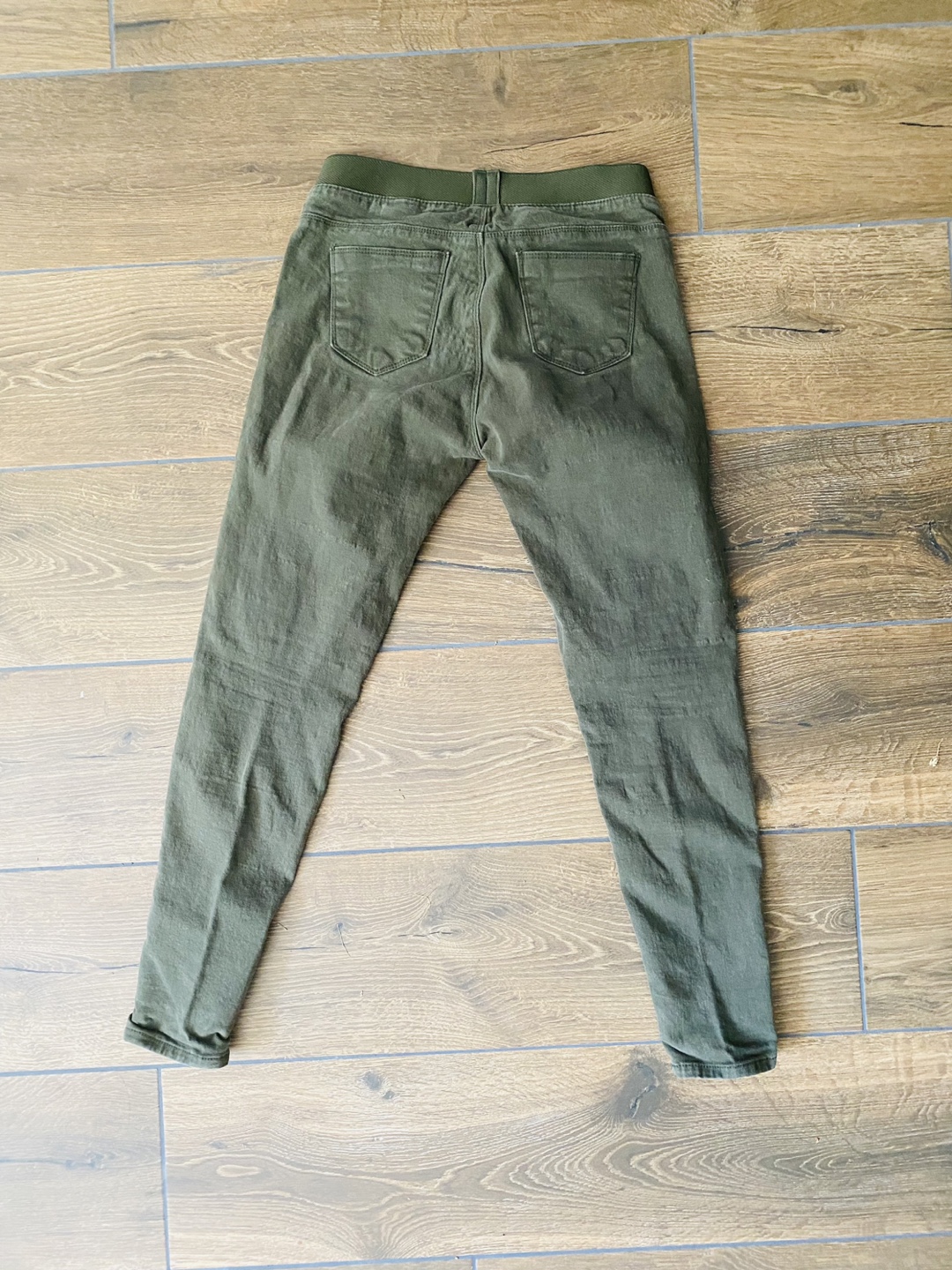 Comfortable Khaki woman Pants - Made in Korea