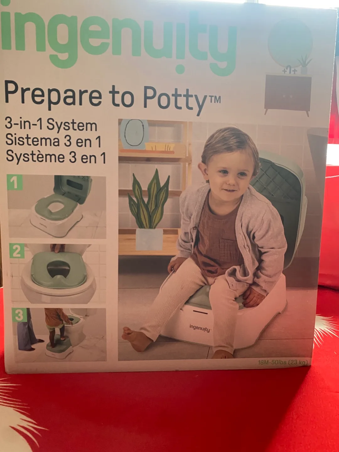 Ingenuity Prepare to Potty 3-in-1 System - New in Box! thumbnail