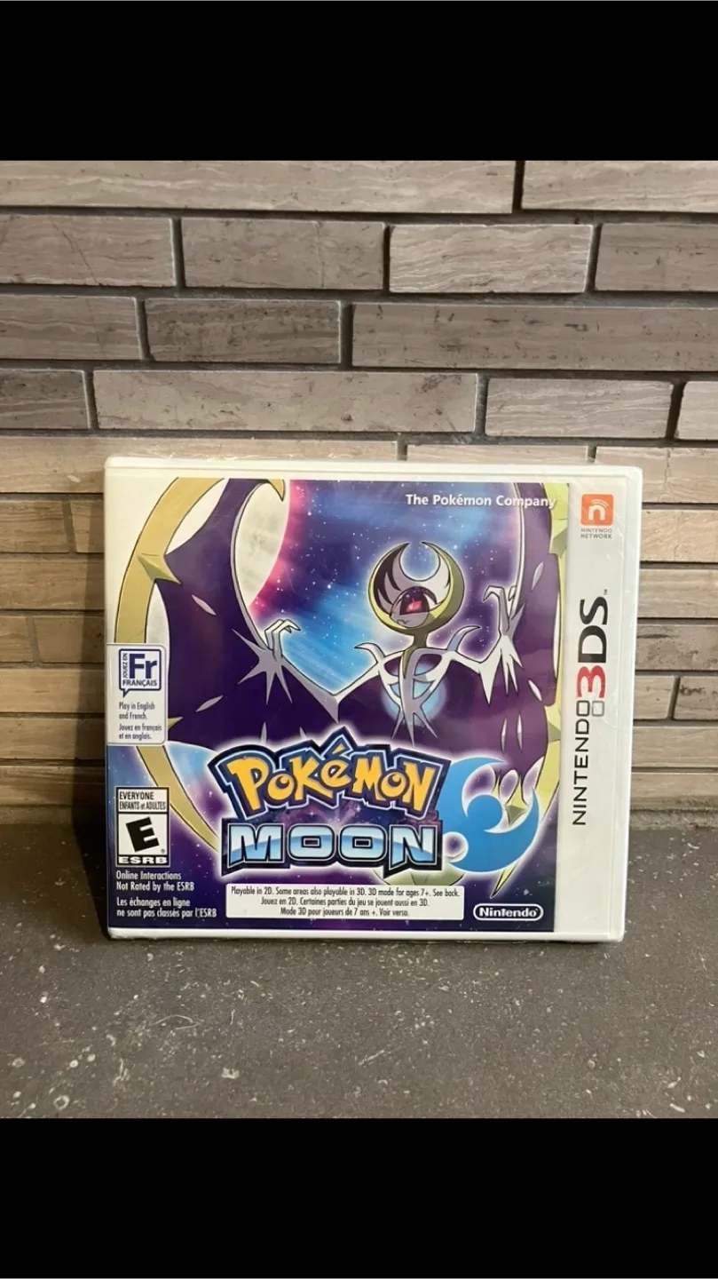 Sealed Unopened Pokémon Moon Nintendo 3DS Game thumbnail