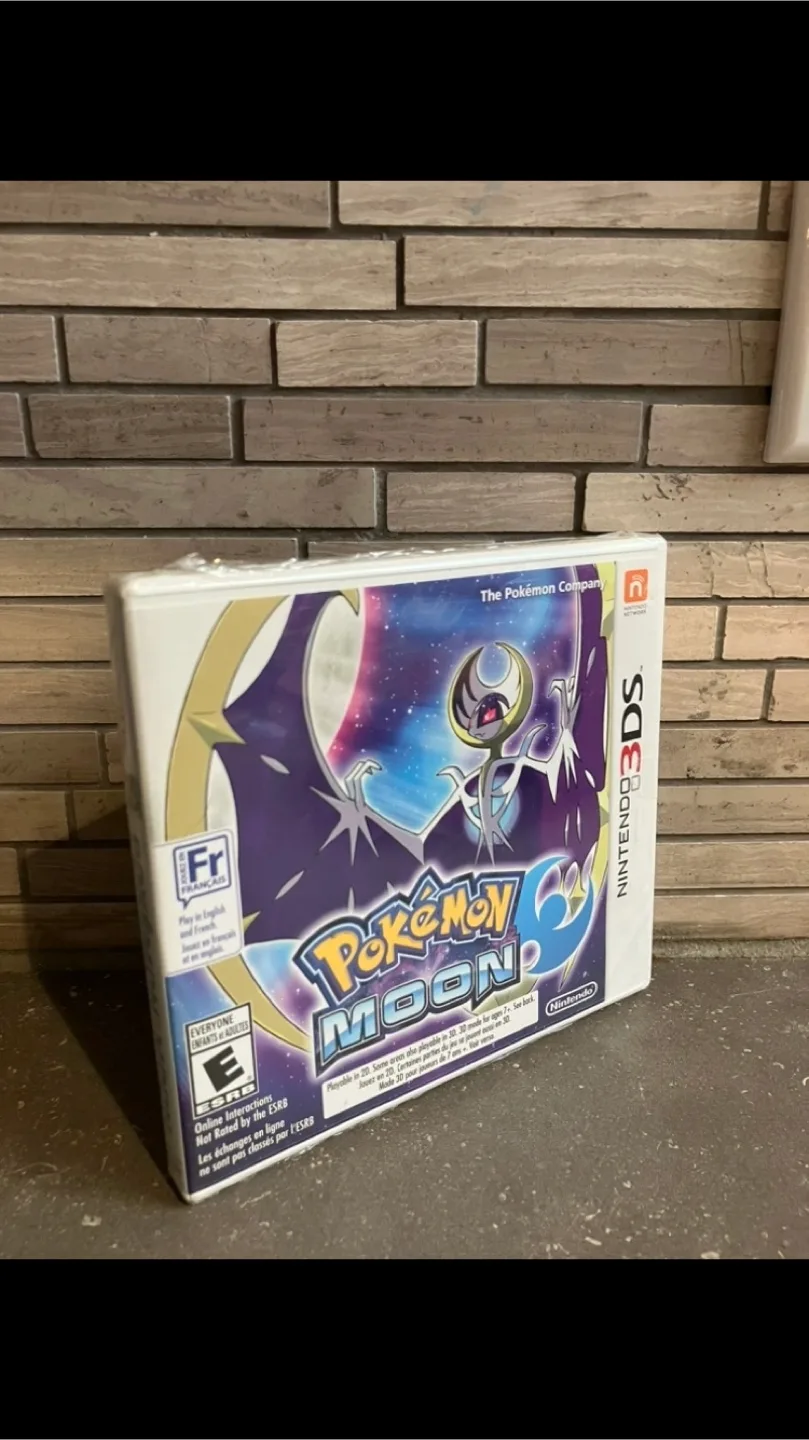 Sealed Unopened Pokémon Moon Nintendo 3DS Game 🇨🇦 image indicator(3)