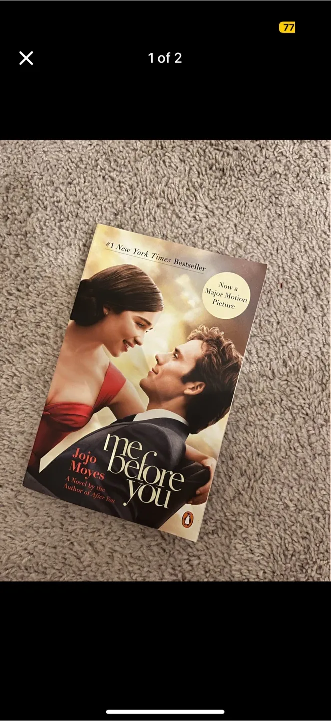 "Me Before You" by Jojo Moyes, Paperback thumbnail