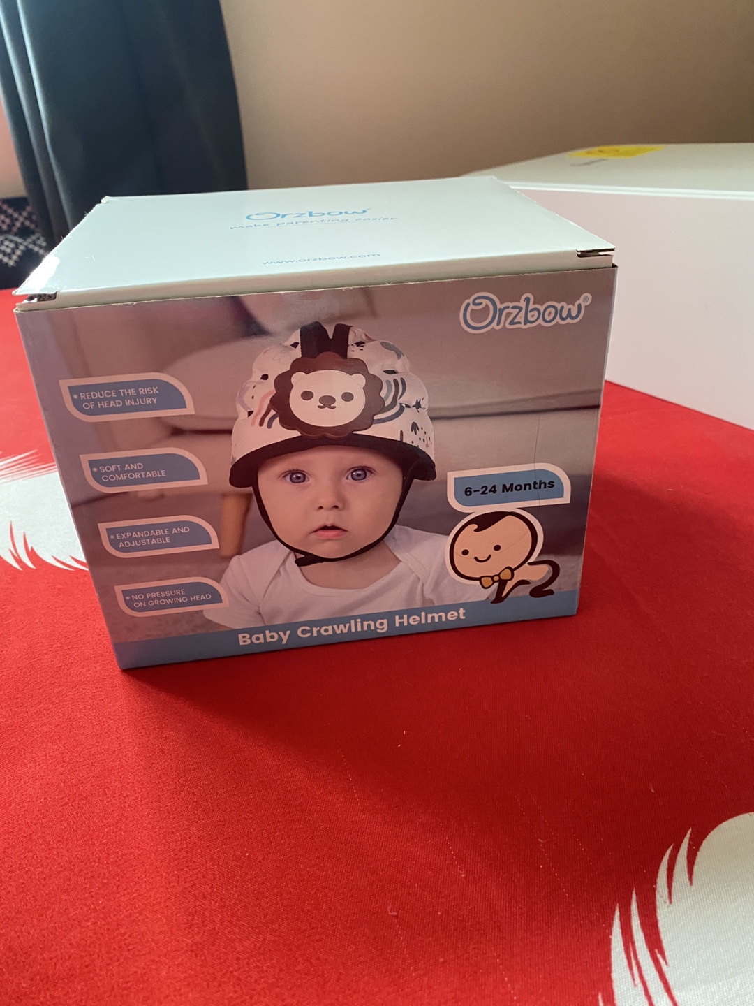 Orzbow Baby Crawling Helmet (6-24 Months)