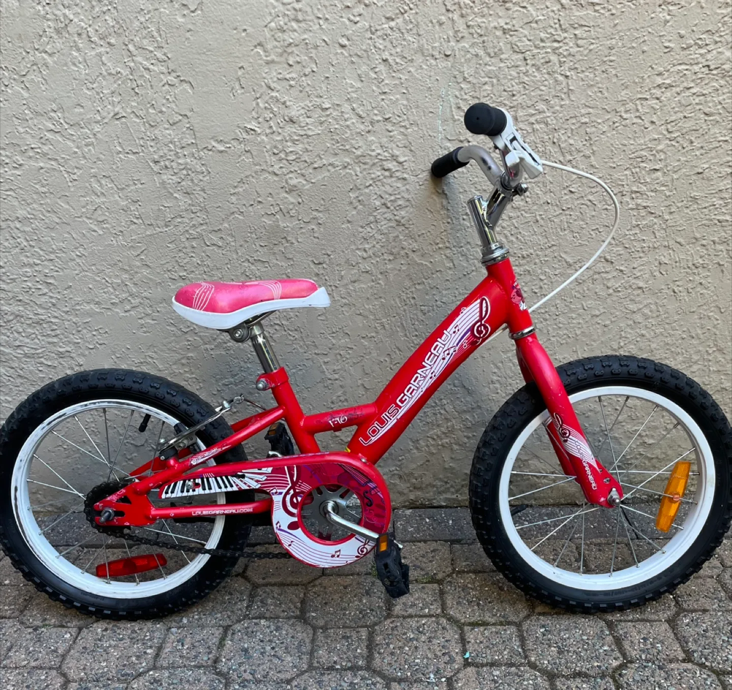 Louis Garneau 16" Kids Bike - Red thumbnail