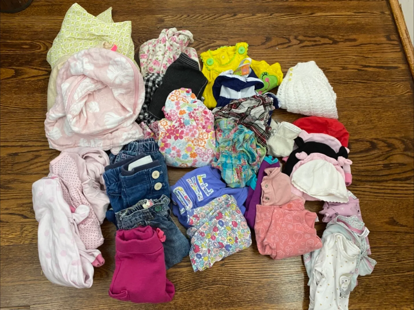 Large baby girl bundle 0-6m thumbnail