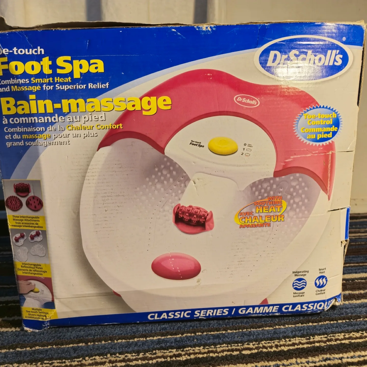 Dr. Scholl's Toe-Touch Foot Spa thumbnail