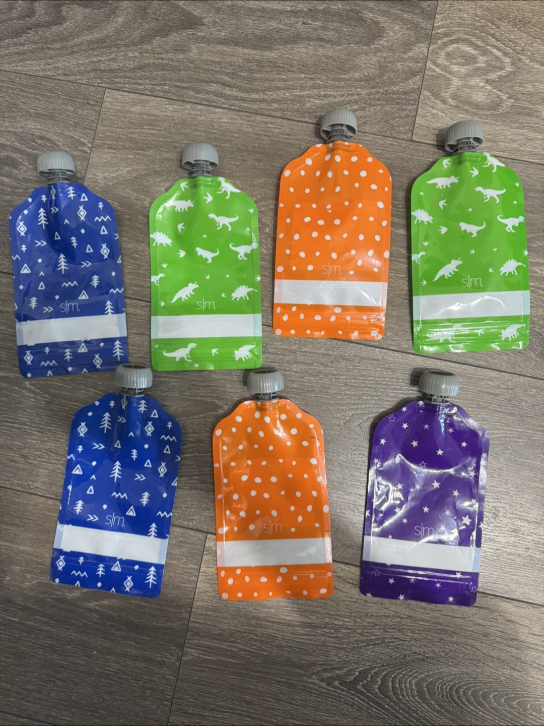 SLM Reusable Food Pouches - Variety Pack