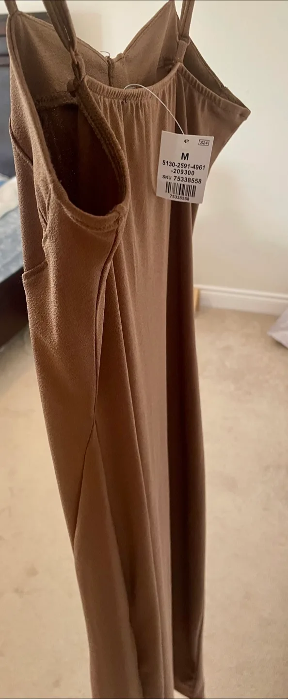 Brown Midi Dress - Size M image indicator(3)