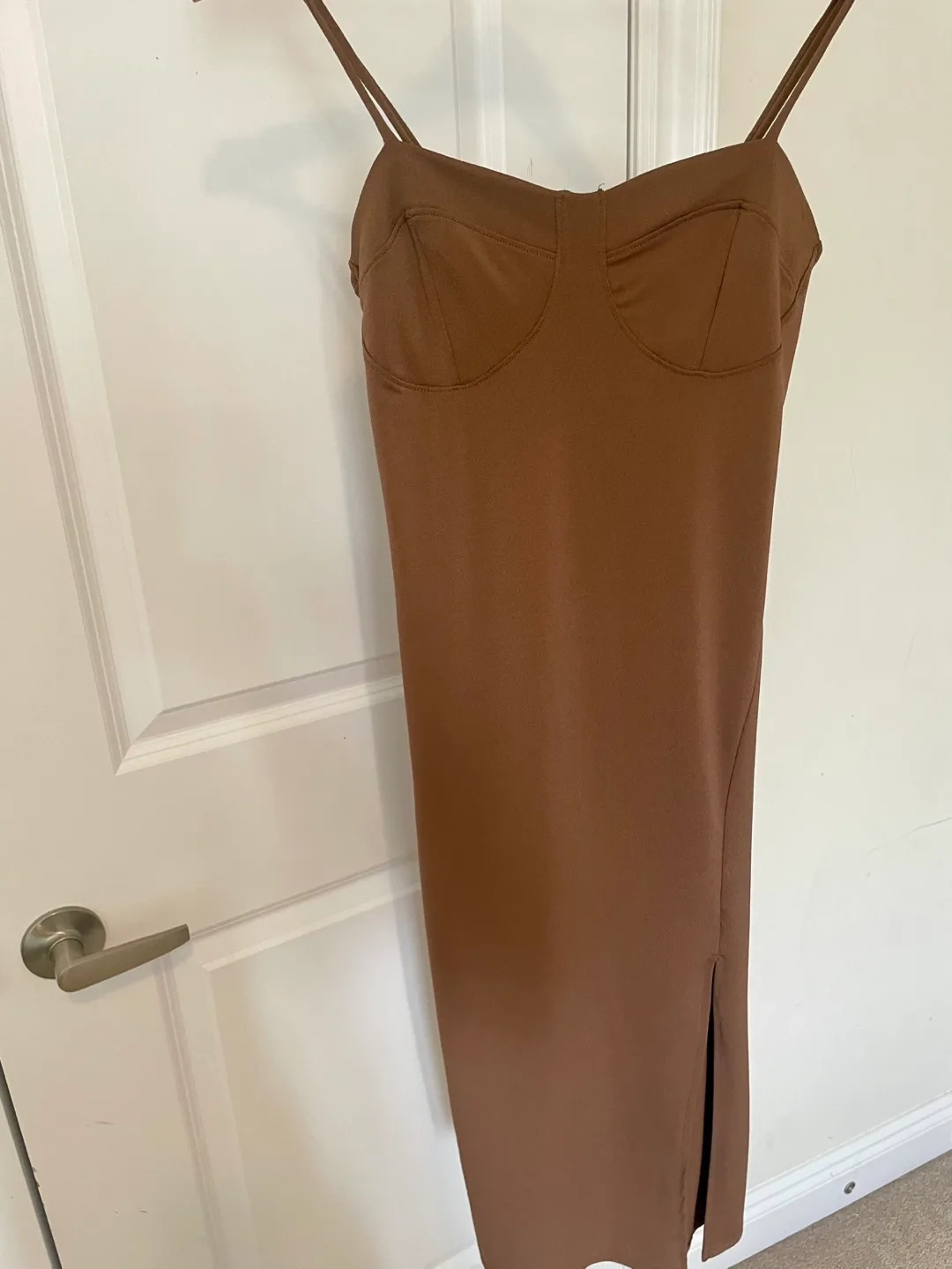 Brown Midi Dress - Size M image indicator(2)
