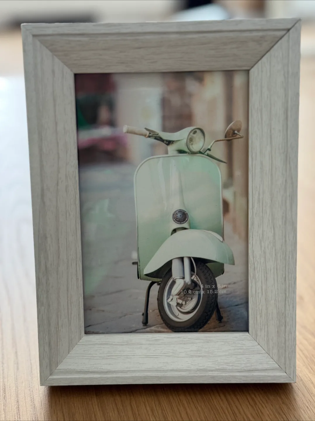 Picture Frame with Scooter Print - 4x6 thumbnail