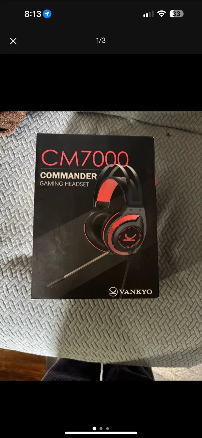 Brand new in box gaming headset thumbnail