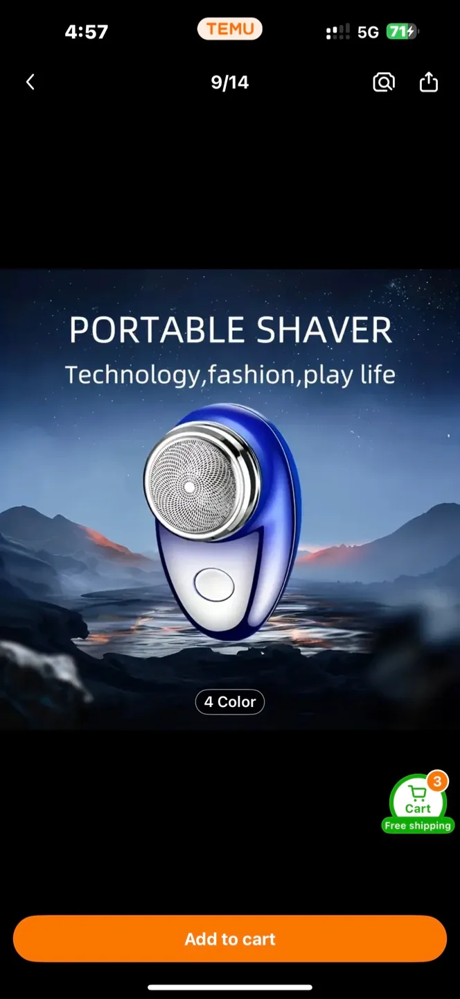 FEIYBA Men's Professional Electric Shaver Mini Shaver thumbnail