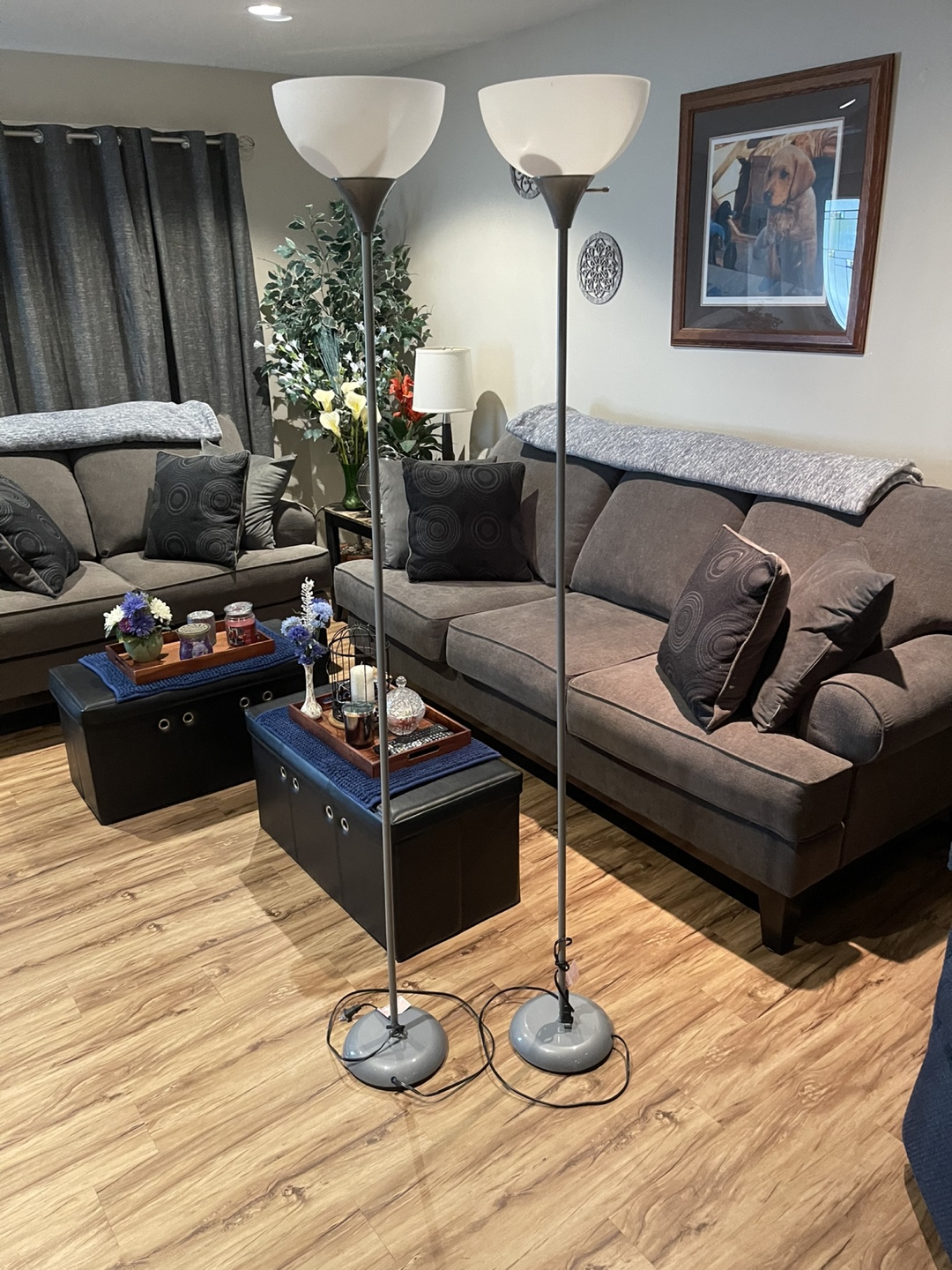 Two Floor Lamps - photo 2