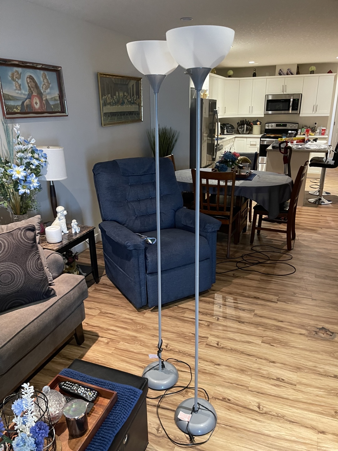 Two Floor Lamps