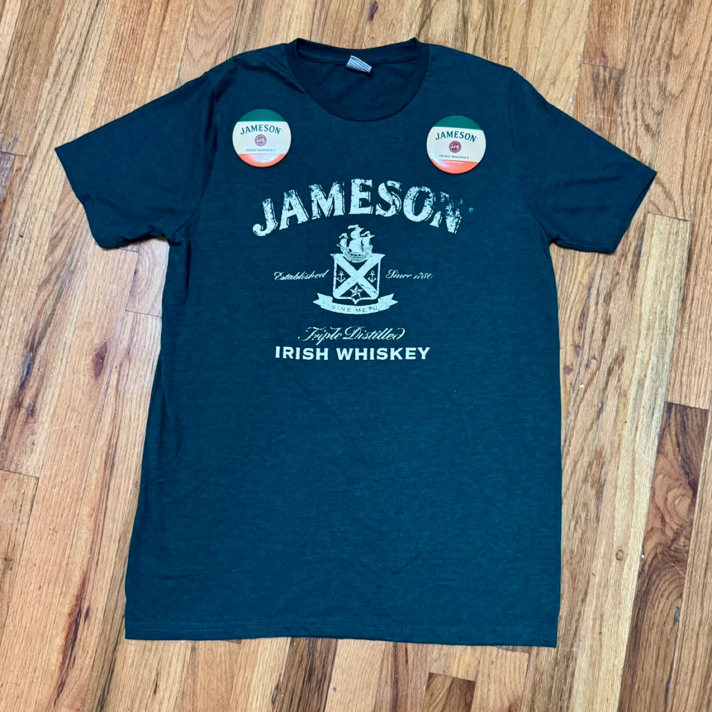 Jameson Irish Whiskey T-Shirt - Green, Size M thumbnail
