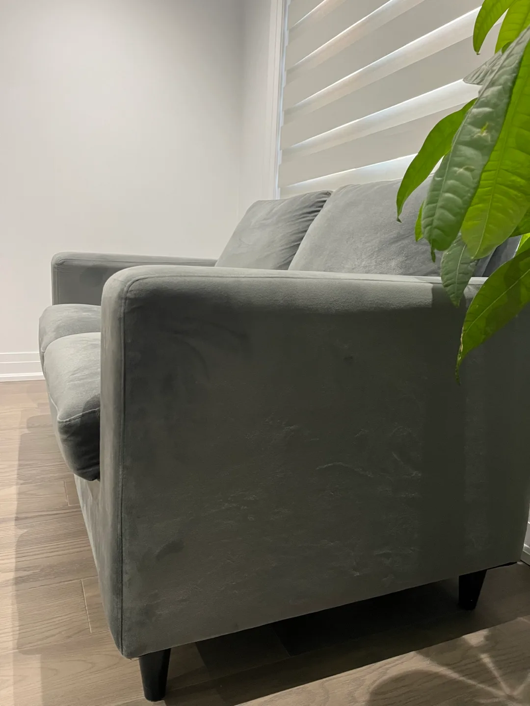 Gray Loveseat Sofa image indicator(4)