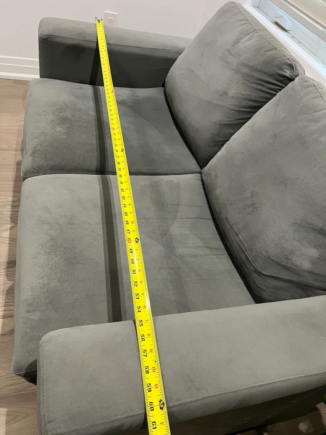 Gray Loveseat Sofa image indicator(6)