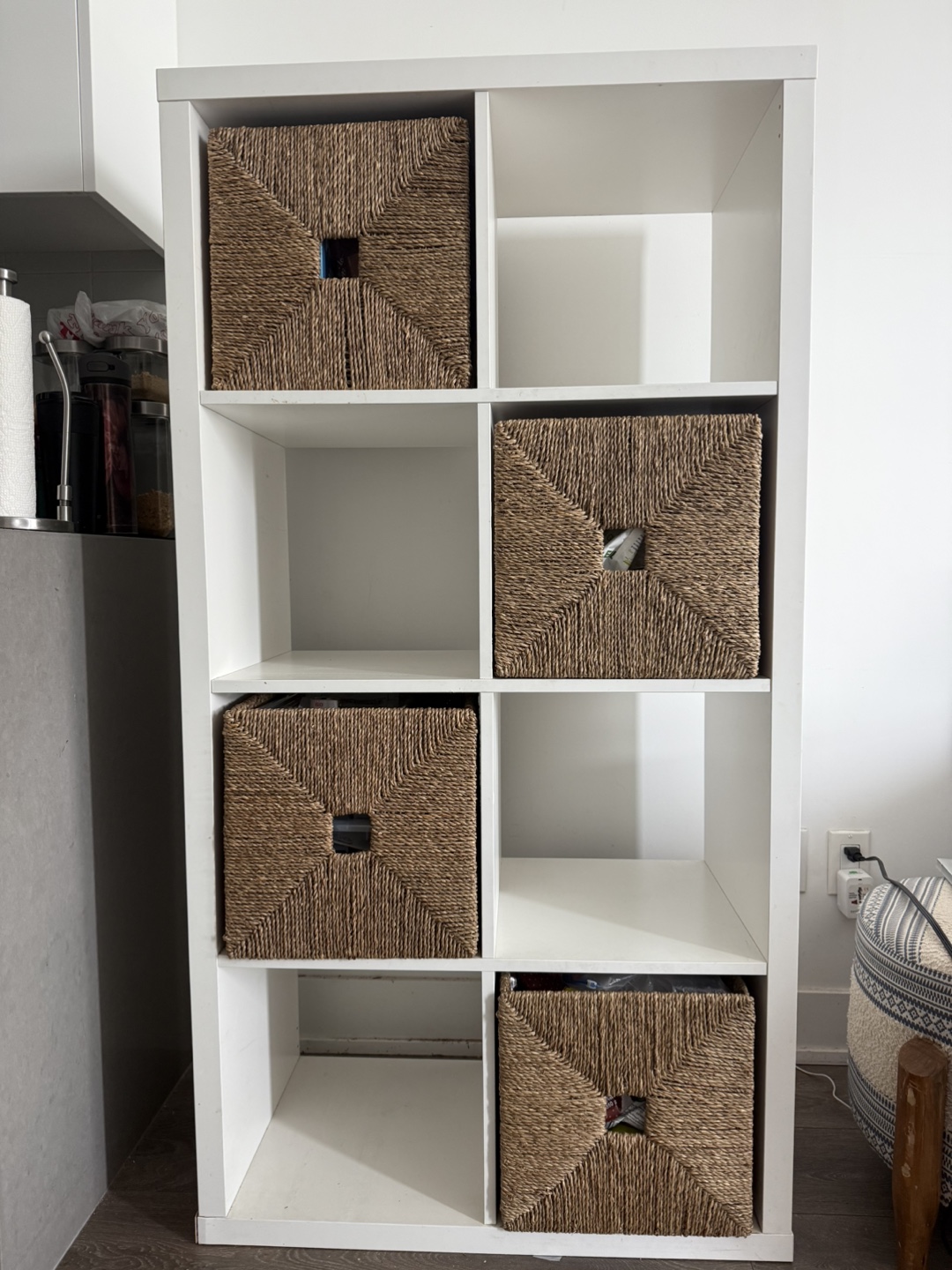 IKEA Kallax Shelf Unit with Baskets