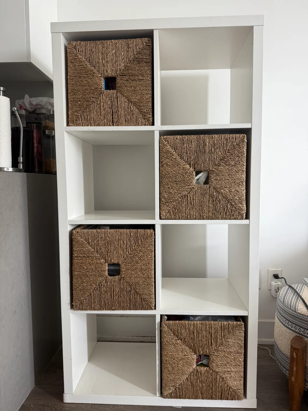 IKEA Kallax Shelf Unit with Baskets thumbnail
