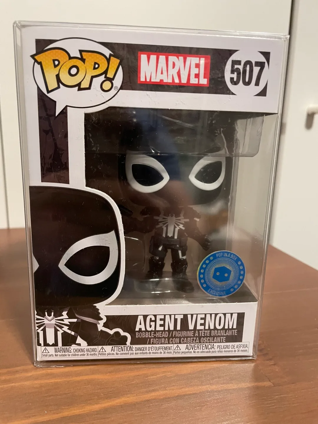 Funko Pop! Marvel 507 Agent Venom - Pop In A Box Exclusive thumbnail